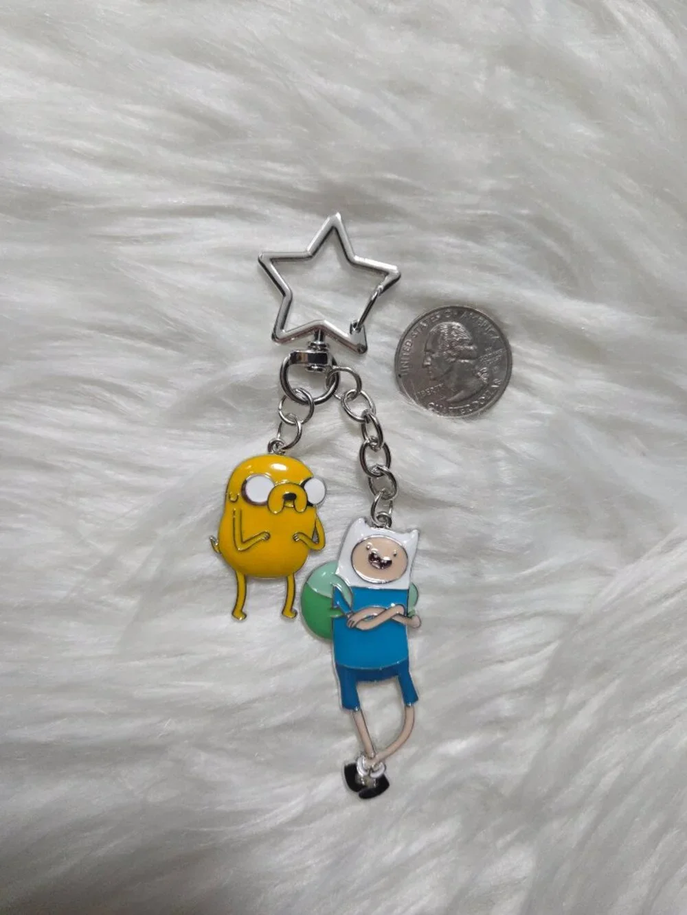 Adventure Time Finn & Jake Keychain